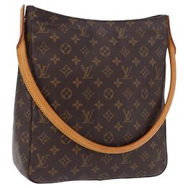 Bolsa de Ombro LOUIS VUITTON Monogram Looping GM M51145 LV Auth 198350V Monograma