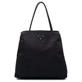 Sac cabas Prada Tessuto City Noir Noir