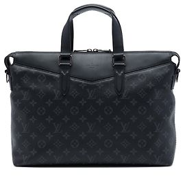 Sac Business Explorer Louis Vuitton Monogram Eclipse Noir Noir