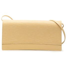 Borsa a tracolla Louis Vuitton Epi Honfleur Gialla Giallo