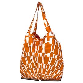 Hermès Sac Cabas Hermes Silky Pop Marron Orange