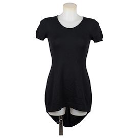Dolce & Gabbana Strickkleid Schwarz Asymmetrisch Schwarz