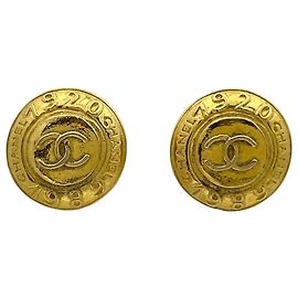 Orecchini a clip Chanel Gold D'oro