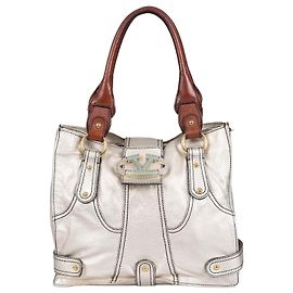 Valentino Vintage Gold Leather Shoulder Bag Pre-owned Other