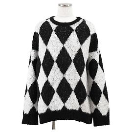 Céline Top de malha em algodão e nylon Celine Preto Branco