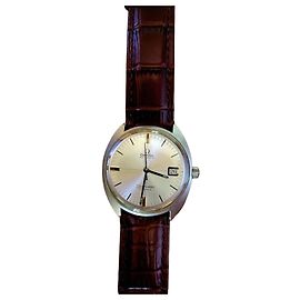 Relógio Automático Omega Seamaster Cosmic Marrom Prata
