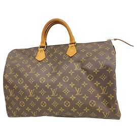 Borsa Louis Vuitton Monogram Speedy 40 Marrone