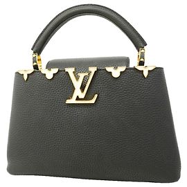 Louis Vuitton Capucines BB Handbag Black
