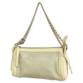 Bolsa de ombro Chanel Ivory Cru