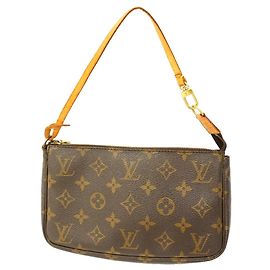 Louis Vuitton Monogram Pochette Accessoires Bag/Pouch Marrom