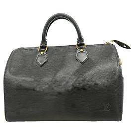 Borsa Louis Vuitton Epi Speedy 30 Nero