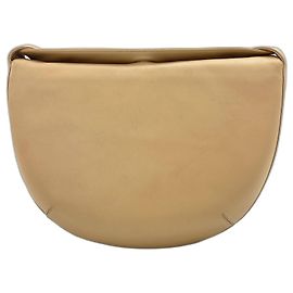 Bolsa de Ombro Cartier Trinity em Bege Bege