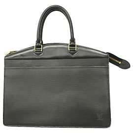 Louis Vuitton Epi Riviera Handtasche Schwarz