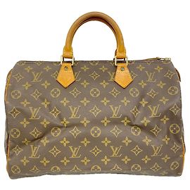 Bolsa Louis Vuitton Monogram Speedy 35 Marrom