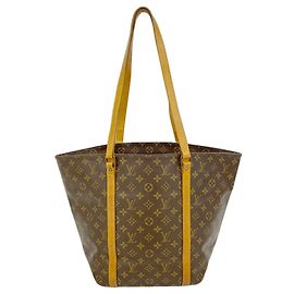 Saco Tote Louis Vuitton Monogram Marrom