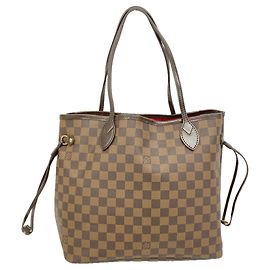 Louis Vuitton Damier Neverfull MM Tote Bag N51105 Ebene Damier ebene