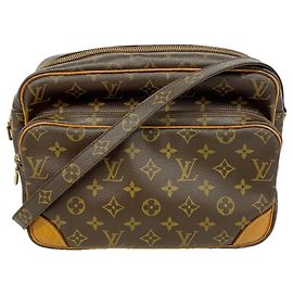 Borsa a tracolla Louis Vuitton Monogram Nile M45244 Marrone