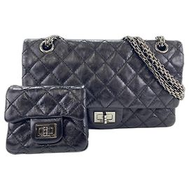Borsa a tracolla Chanel Matelassé - Black Nero