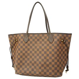 Saco Tote Louis Vuitton Damier Neverfull MM Damier ebene
