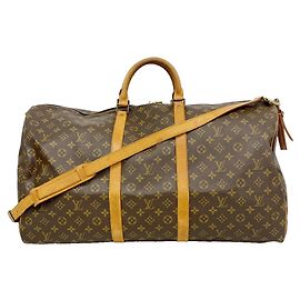 Louis Vuitton Boston Monogram Keepall Bandoulière 60 Marron