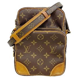 Bolso de hombro Louis Vuitton Monogram Amazon Castaño