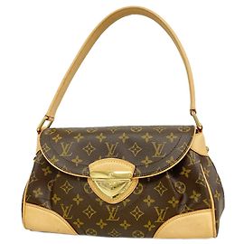 Borsa a tracolla Louis Vuitton Monogram Beverly MM Marrone