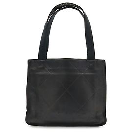 Sac à main/Cabas Chanel en agneau noir Noir