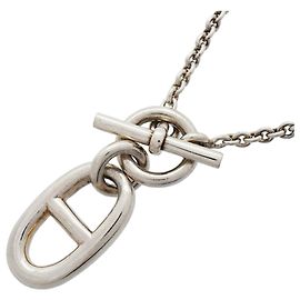 Hermès Colar Amulet Chaine d'Ancre Hermes Outro