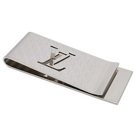 Porta-notas Louis Vuitton Champs-Élysées Prata