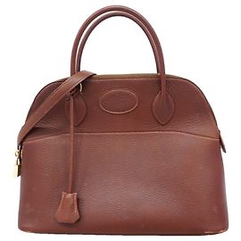 Hermès Hermes Bolide 31 Fjord Noisette Handbag Hazelnut