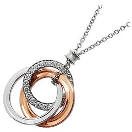 Tiffany & Co. Triple Interlocking Circle Necklace Other