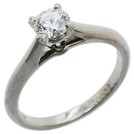Bague Cartier Solitaire avec Diamant en Platine 950 Autre