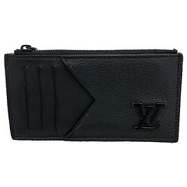 Portamonete Louis Vuitton in Black Nero