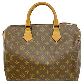Borsa Louis Vuitton Monogram Speedy 30 Marrone