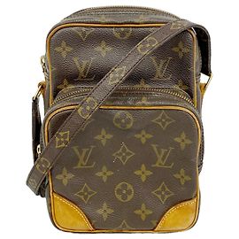 Borsa a tracolla Louis Vuitton Monogram Amazon Marrone