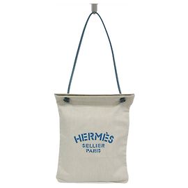 Hermès Hermes Sac Aline GM Shoulder Bag Blue Eggshell