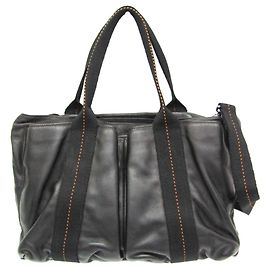 Hermès Bolso bandolera Hermes Caravan Horizontal MM Negro