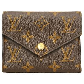 Louis Vuitton Tri-fold Wallet Brown