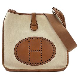 Hermès Borsa a tracolla Hermes Evelyne Marrone