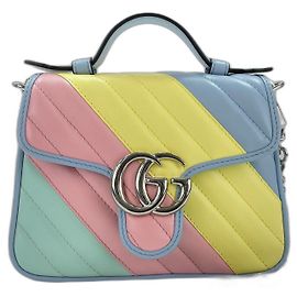 Borsa a tracolla Gucci GG Marmont multicolore Multicolore