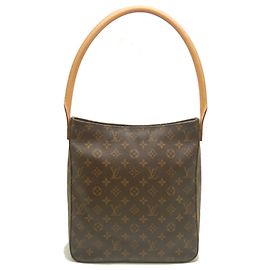 Louis Vuitton Monogram Looping GM Schultertasche Braun Monogramm