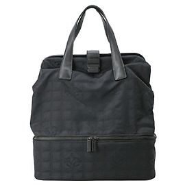 Borsa Boston Chanel New Travel Line Nero