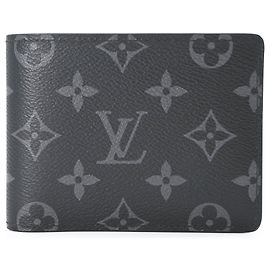 Louis Vuitton Monogram Portefeuille Multiple Bi-fold Wallet Nero Monogramma