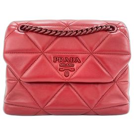 Borsa a tracolla Prada Spectrum in rosso Rosso