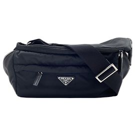 Borsa a tracolla Prada Re-Nylon Nero