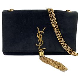 Borsa a tracolla Yves Saint Laurent Kate Nera Nero
