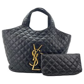 Sac cabas Icare Maxi Yves Saint Laurent Noir