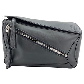 Loewe Puzzle Gürteltasche in Schwarz Schwarz