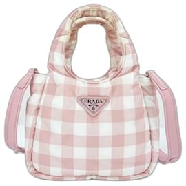 Bolsa de ombro Prada rosa Rosa