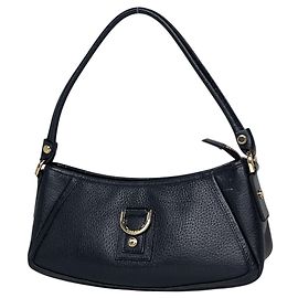 Gucci Abbey Leather Shoulder Bag Black